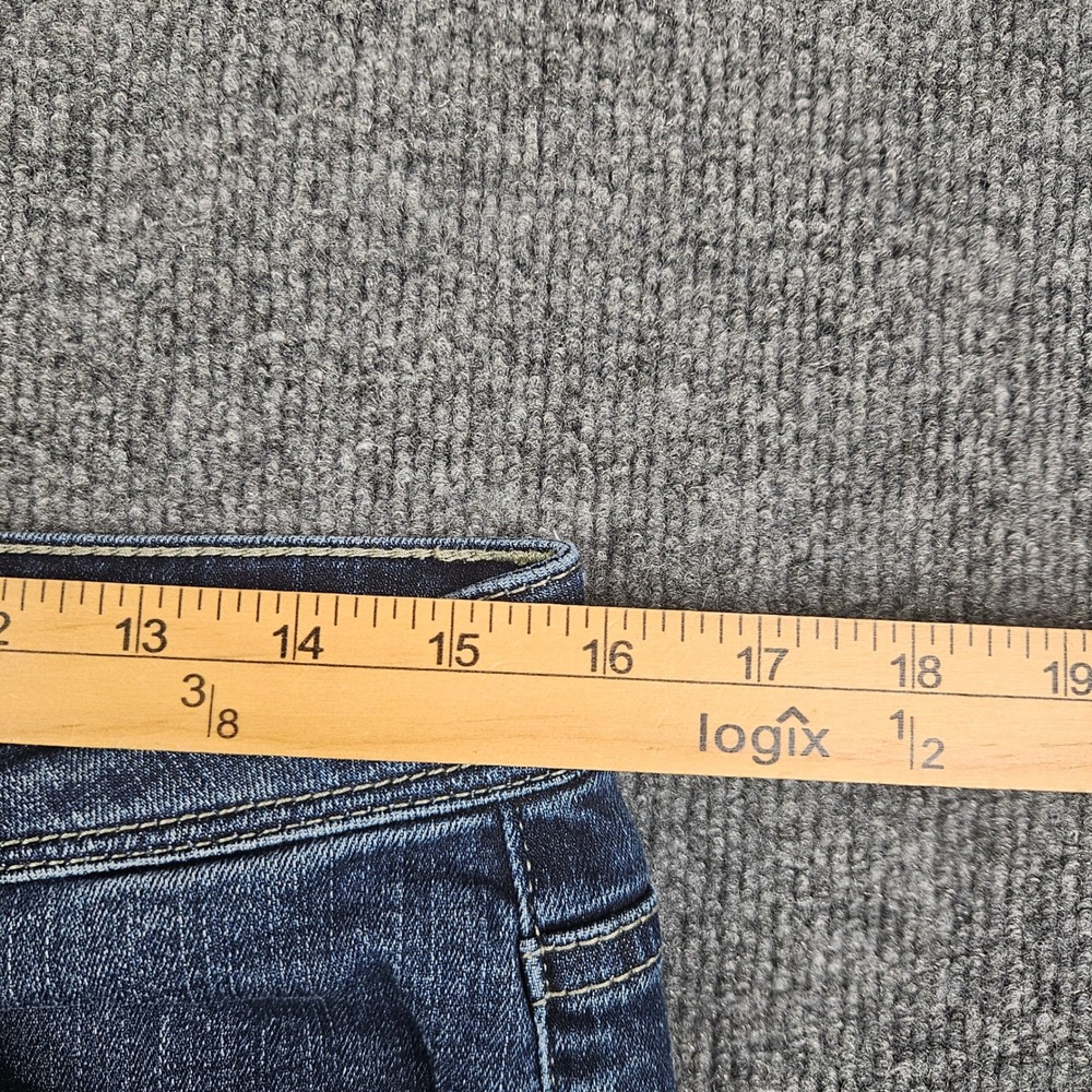 Buckle Black Fit No. 76 Bootcut Jeans Women's 27 Mid Rise Dark Wash Stretch READ - Picture 3 of 9